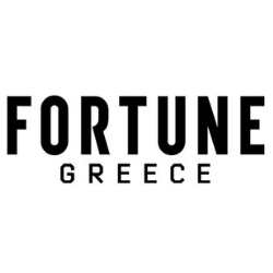 Fortune Greece logo greyscale