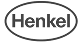 Henkel logo greyscale